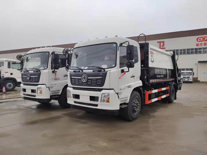 國六15方東風天錦壓縮垃圾車